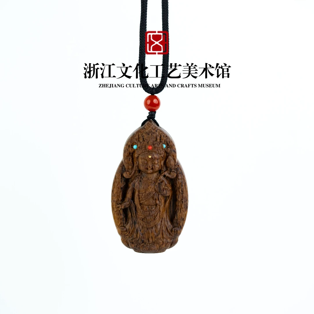 C436［福吉安康越南老惠安蜜结黄奇楠沉水老料宝宝佛雕件 14.8g-HJ