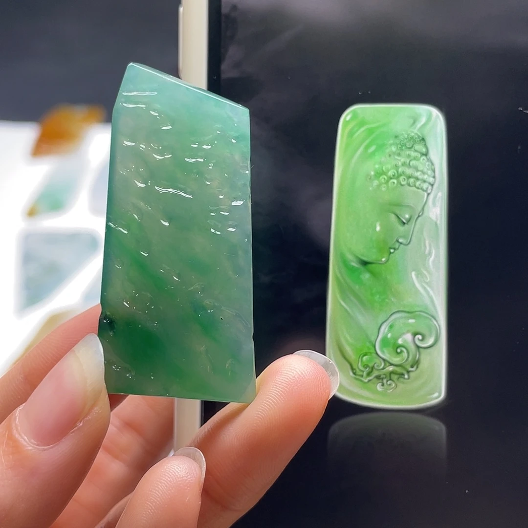 定制翡翠未镶嵌包工