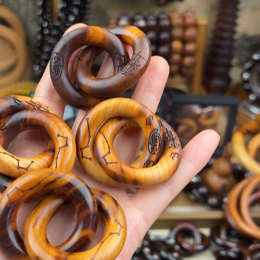 ****儿2.5内径桃木乾坤圈