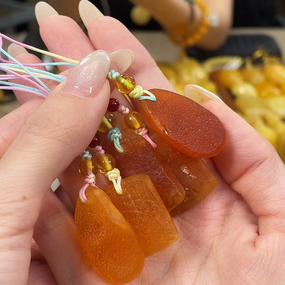 未镶嵌琥珀珠宝奇石琥珀蜜蜡J2