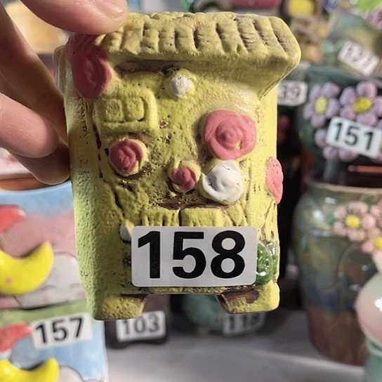 红陶多肉植物花盆