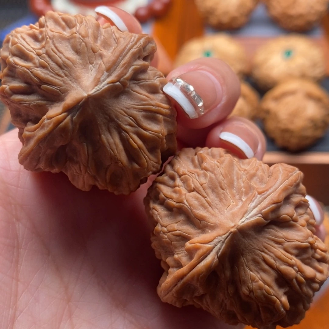 把件文玩核桃42尺全品蓟县元宝