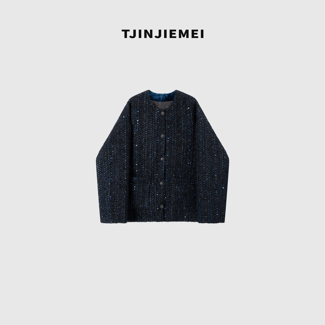 娟娟【蓝茵羽绒版】新款设计感羽绒外套YRF2510-TJ543