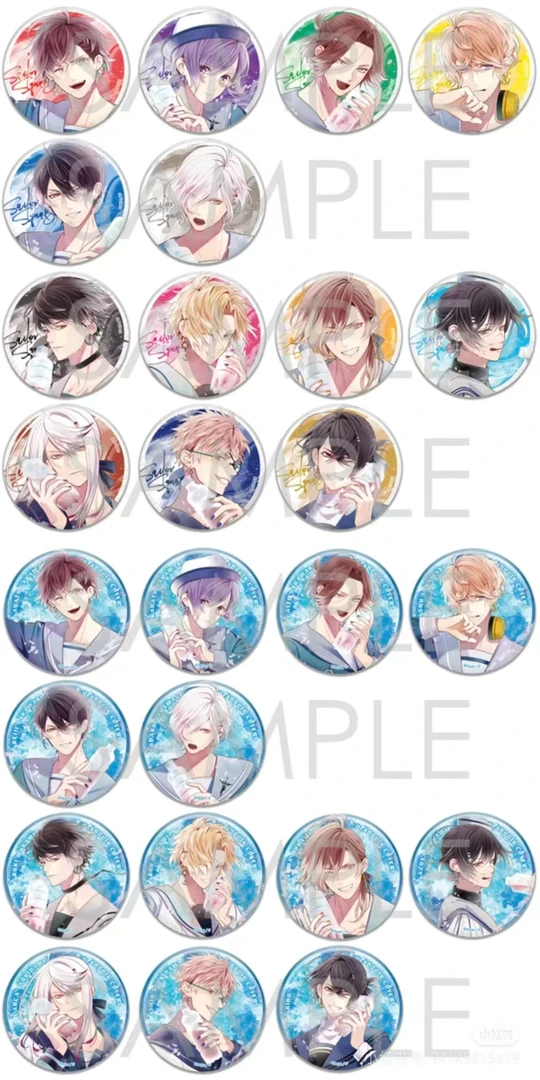 【魔鬼恋人】夏日汽水普闪吧唧/拍立得/抽赏盲盒/默认代拆