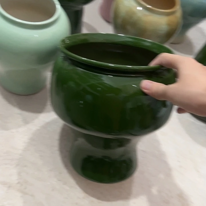 白泥花盆正品有孔