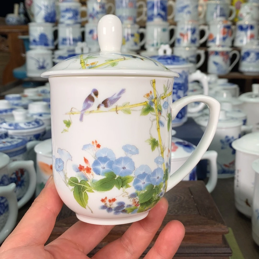 景德镇陶瓷高温办公杯