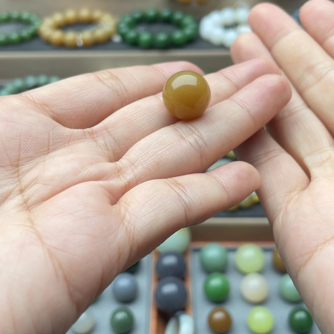 和田玉未镶嵌手链14