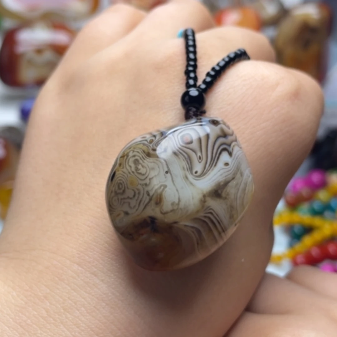 【闪购商品】未镶嵌玛瑙/玉髓珠宝奇石青*