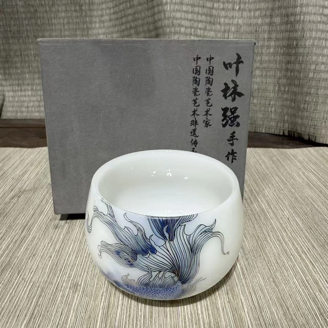 【闪购商品】锦鲤压手杯6325