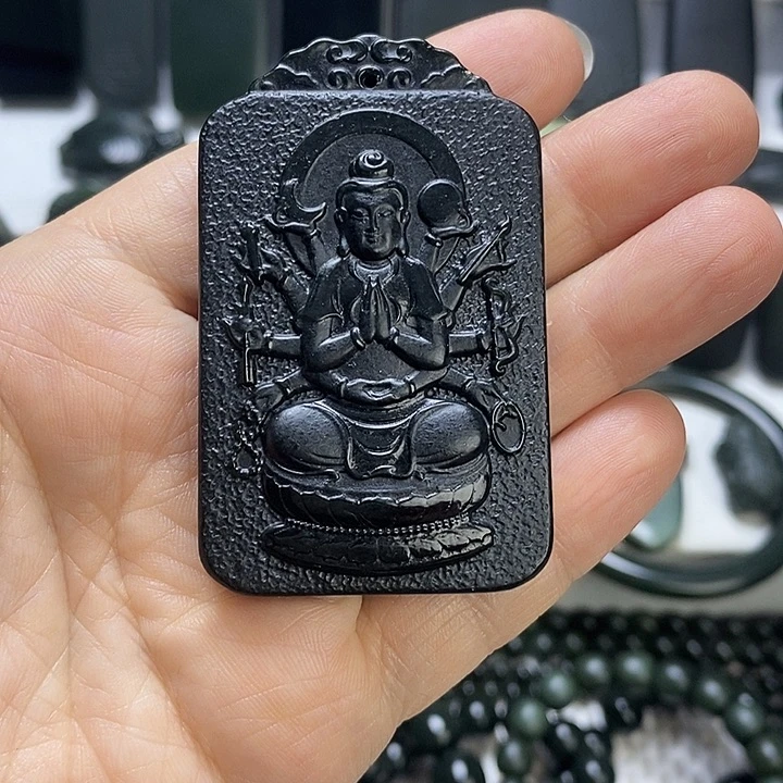 未镶嵌和田玉（青玉）挂件