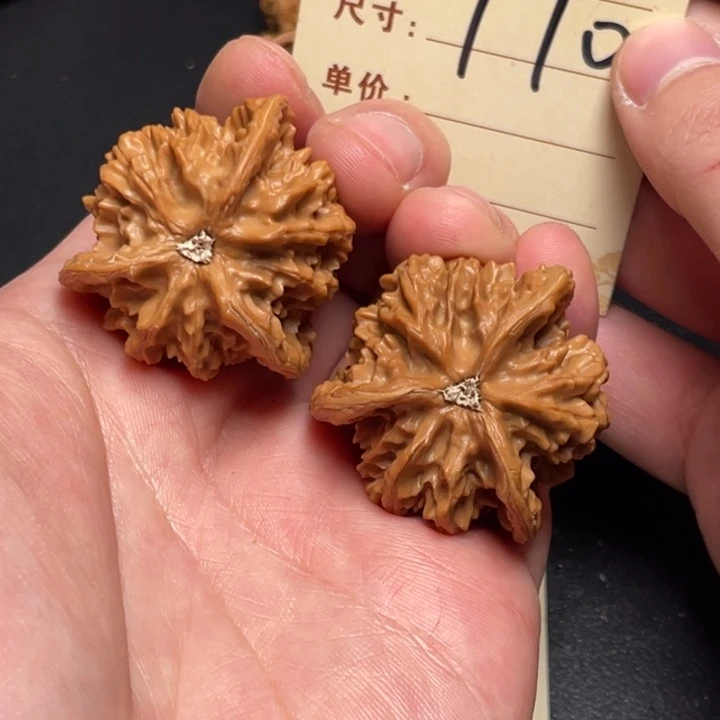 把件文玩核桃三棱38尺以打底170