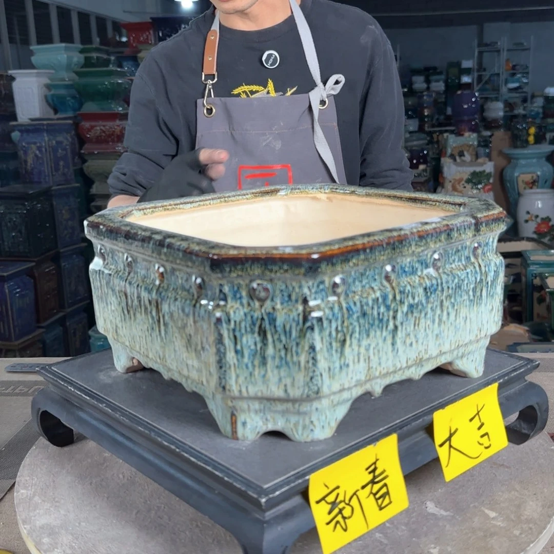 一风堂石湾花盆。微瑕074