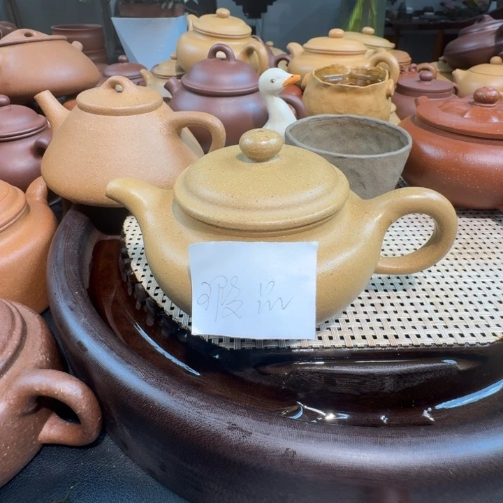 茶壶紫砂黄金段无添加180仿古