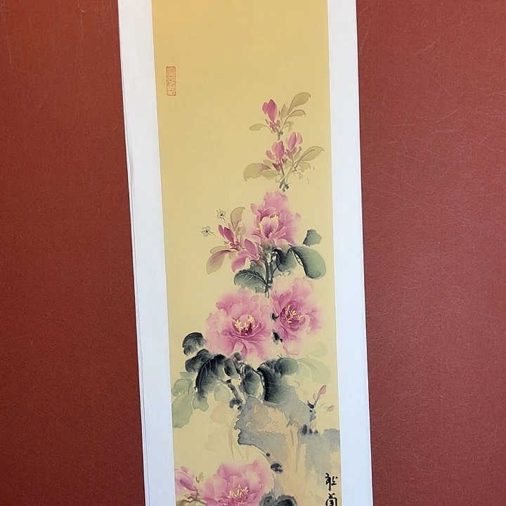 国画听兰老师花鸟