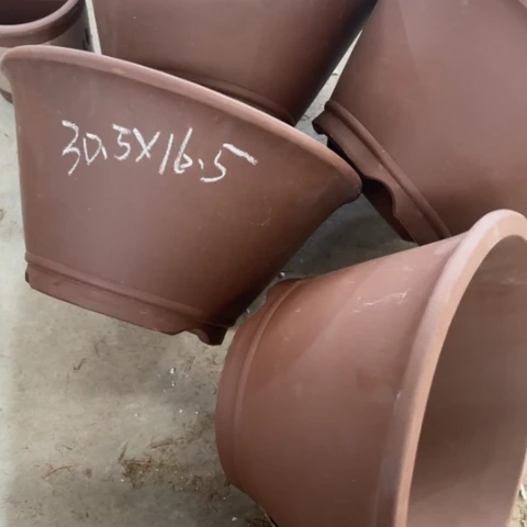 紫砂花盆100-4。100-4