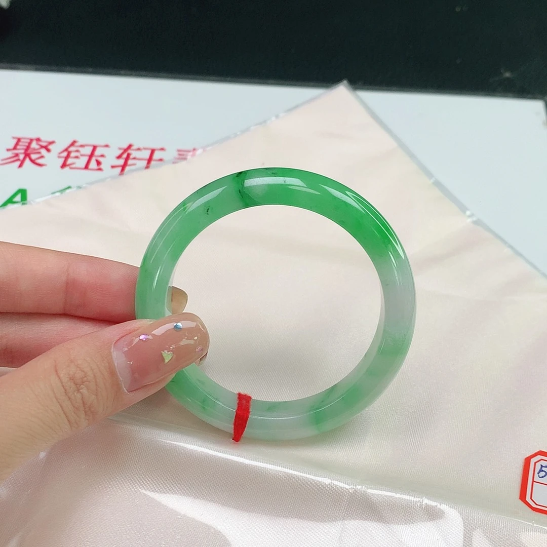 未镶嵌手镯翡翠天然翡翠A货522