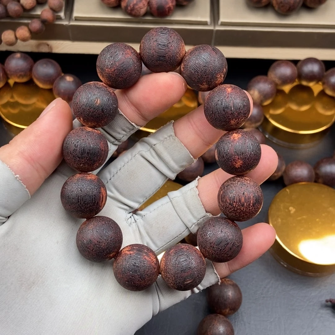 降真香手串/手链?**忱18紫水晶