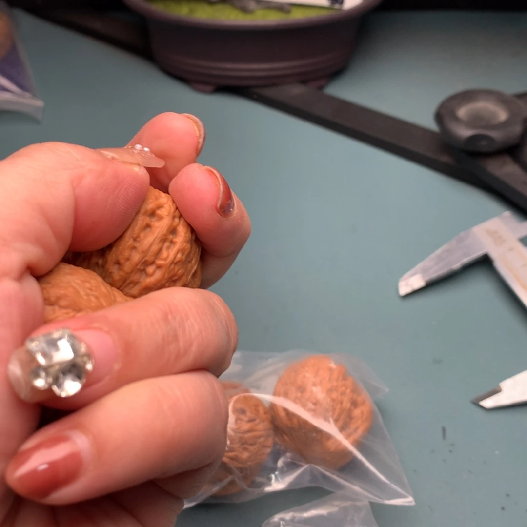 文玩核桃把件修铁锤3435