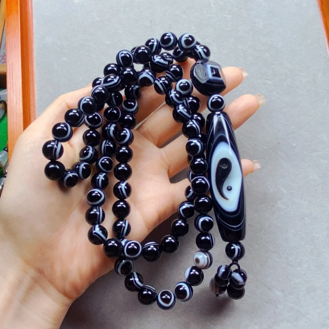 玛瑙/玉髓项链未镶嵌歌**子