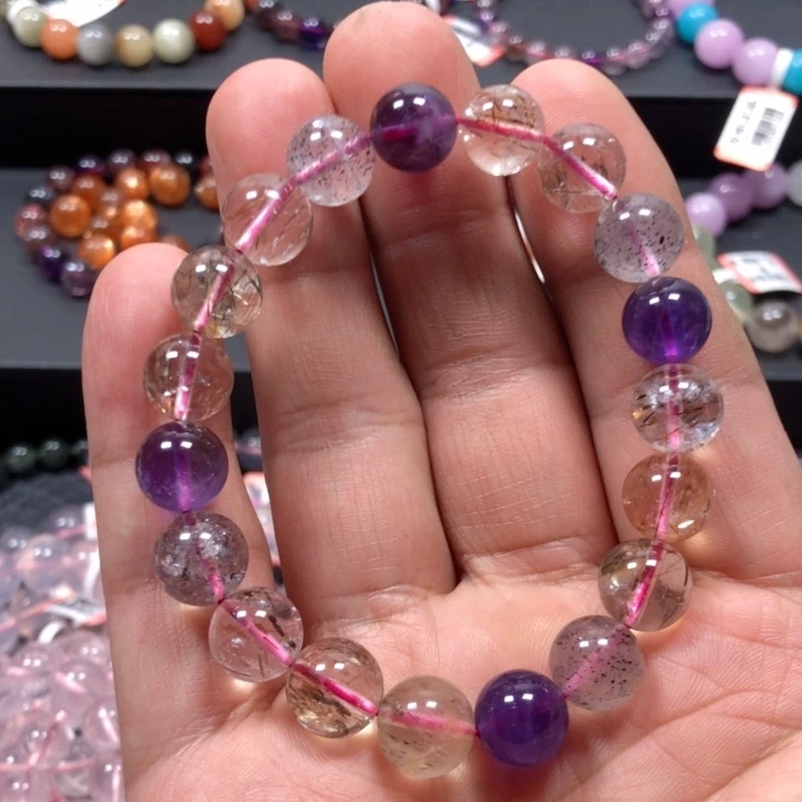 未镶嵌手链烟晶天然水晶