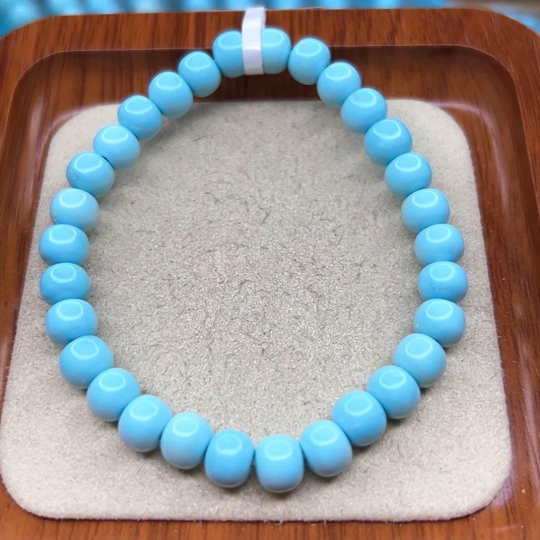 绿松石手链未镶嵌闪****