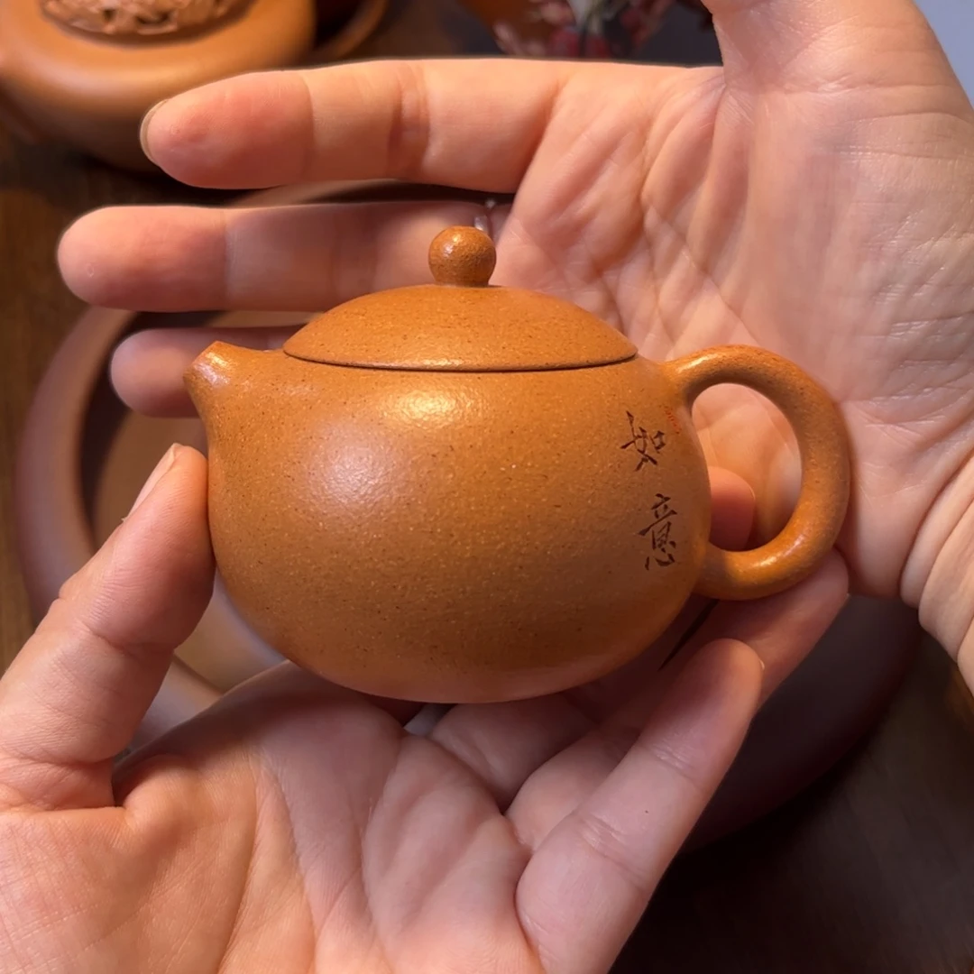 茶壶紫砂宜兴紫砂壶半手工制作