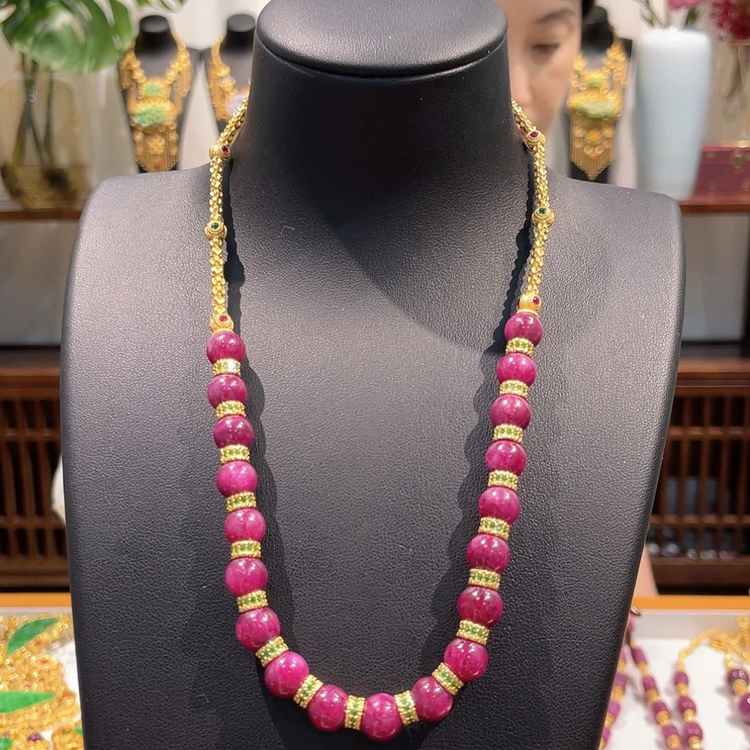 锦纶铁合金项链吊坠