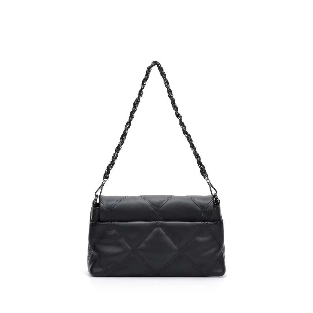 2025秋冬新款女士单肩包时尚百搭菱格绣线女包斜挎包1207