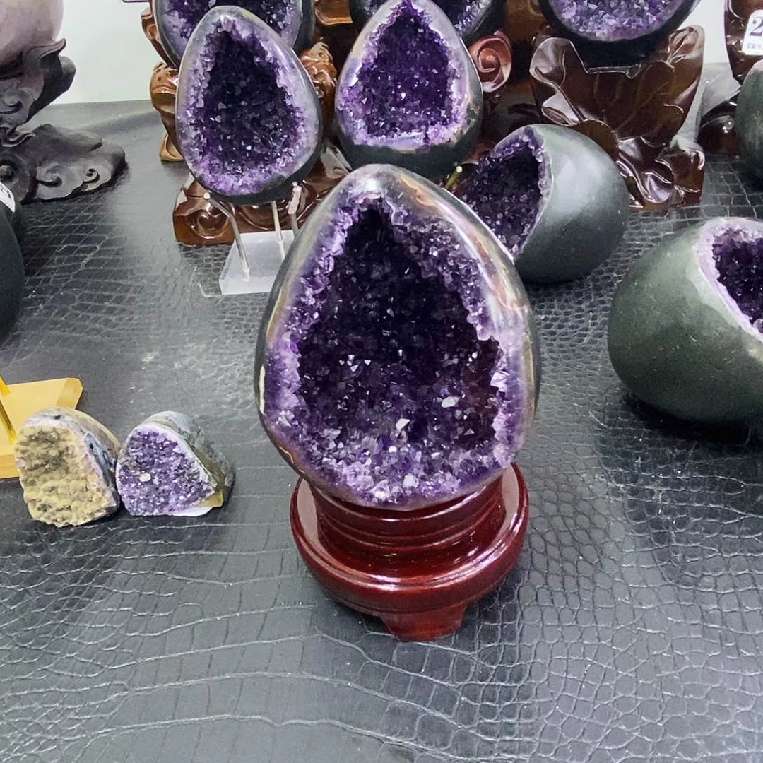 未镶嵌大型摆件（非配饰）水晶有***～紫水晶298