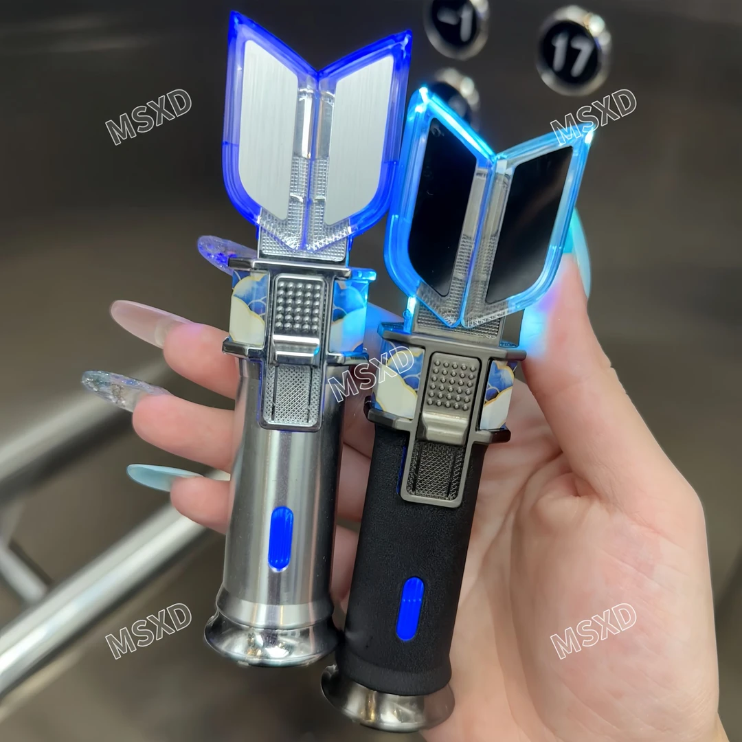 创意趣味搞怪创意打火机变身器神光棒发光炫彩充气防风打火机礼