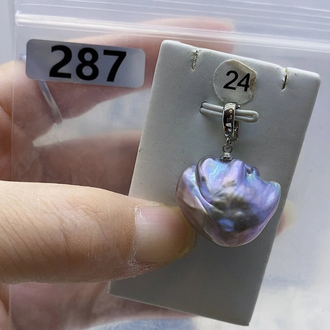 颈饰合金淡水珍珠