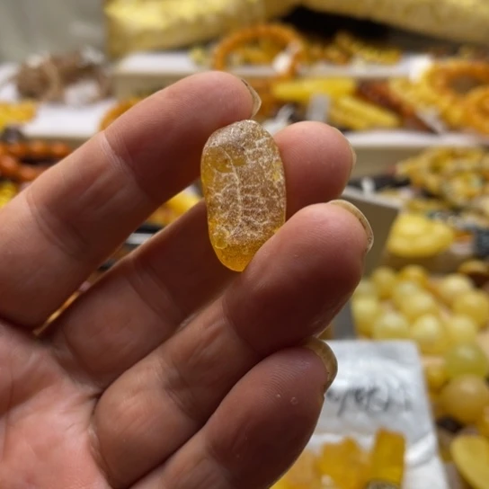 未镶嵌蜜蜡手串吊坠