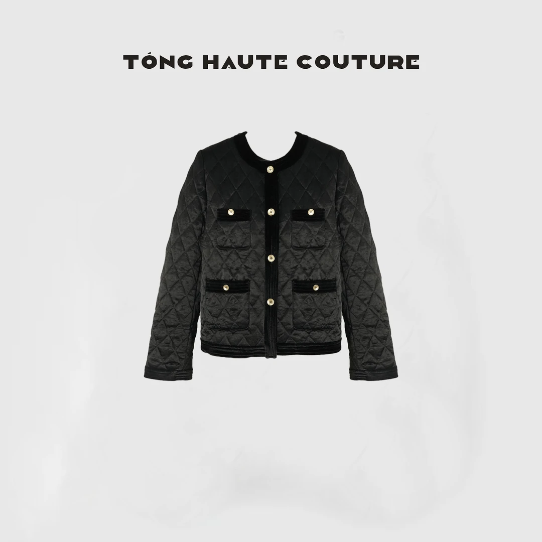 【乐安】25年新款轻奢轻熟风高级感百搭时尚棉服 YW357