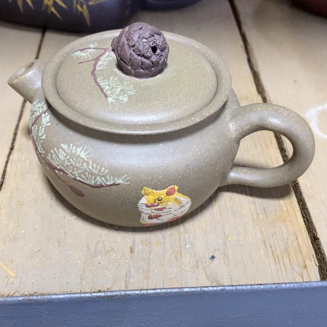 紫砂茶壶陪**原矿手工90