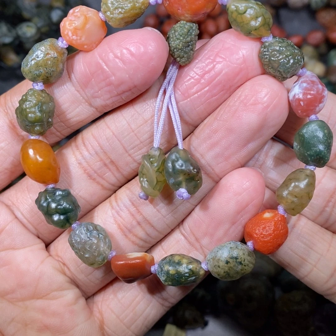 未镶嵌玛瑙/玉髓珠宝奇石