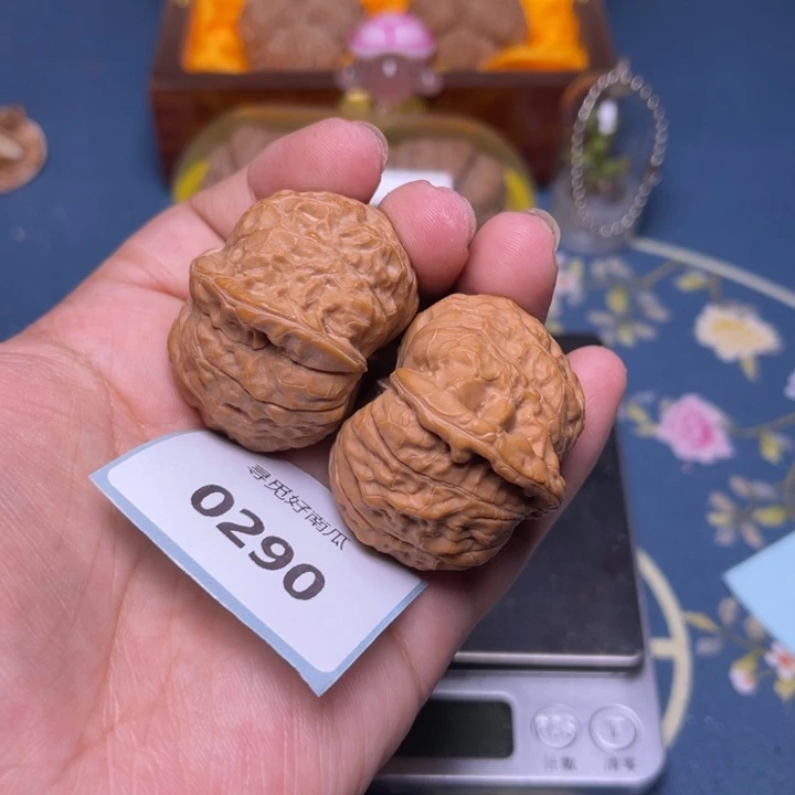 文玩核桃把件各**美南瓜墩42.0290