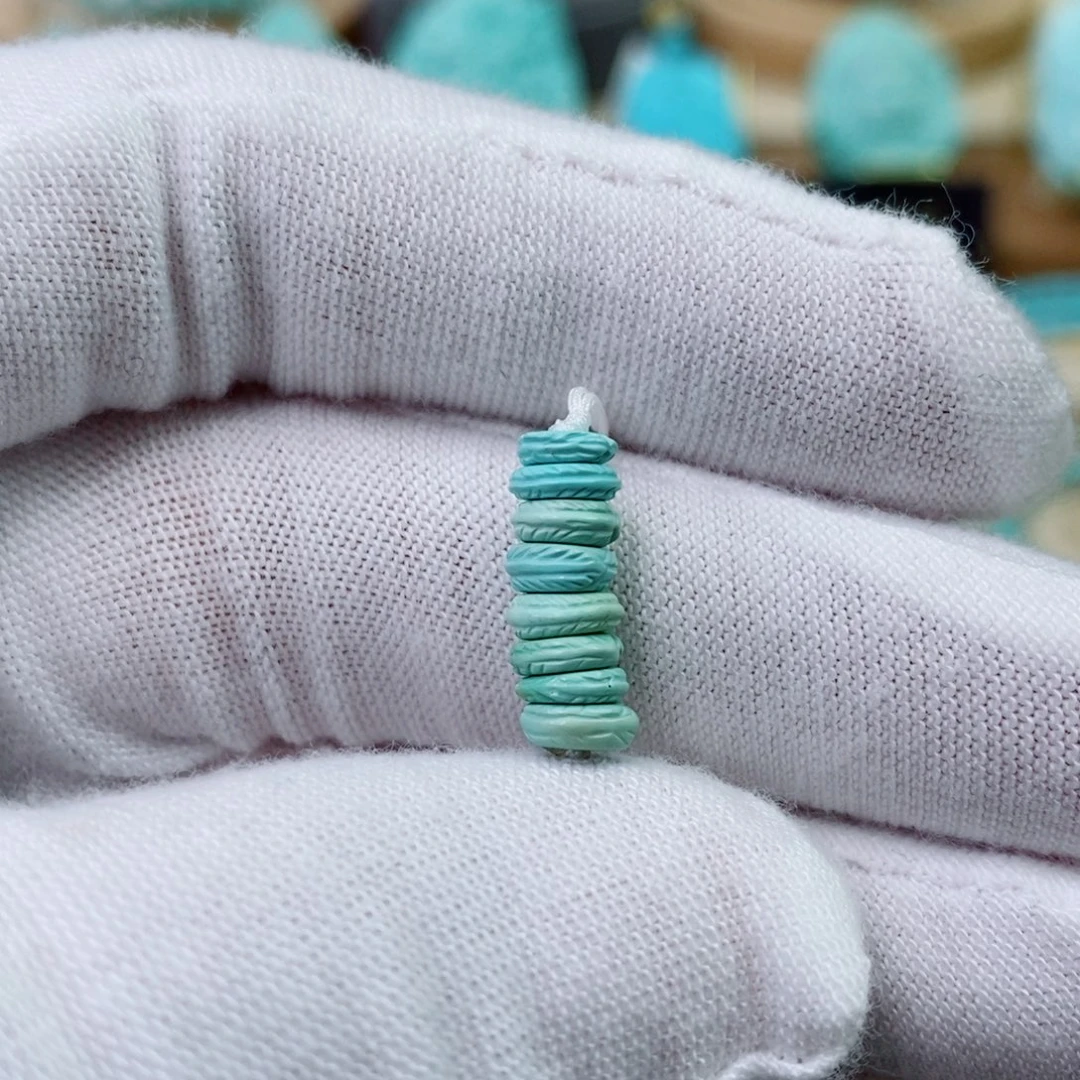 未镶嵌绿松石珠宝奇石