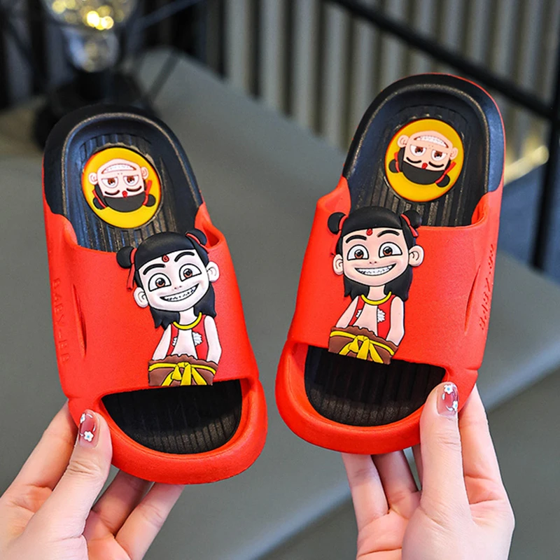 2025新款哪吒拖鞋敖丙拖鞋儿童夏季居家防滑宝宝男童拖鞋男女童