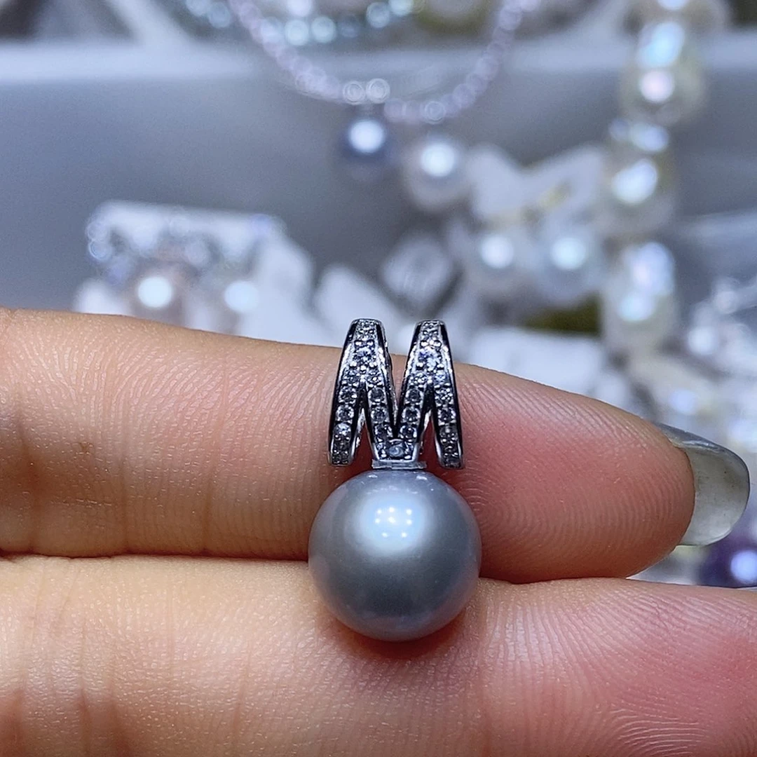 未镶嵌淡水珍珠吊坠