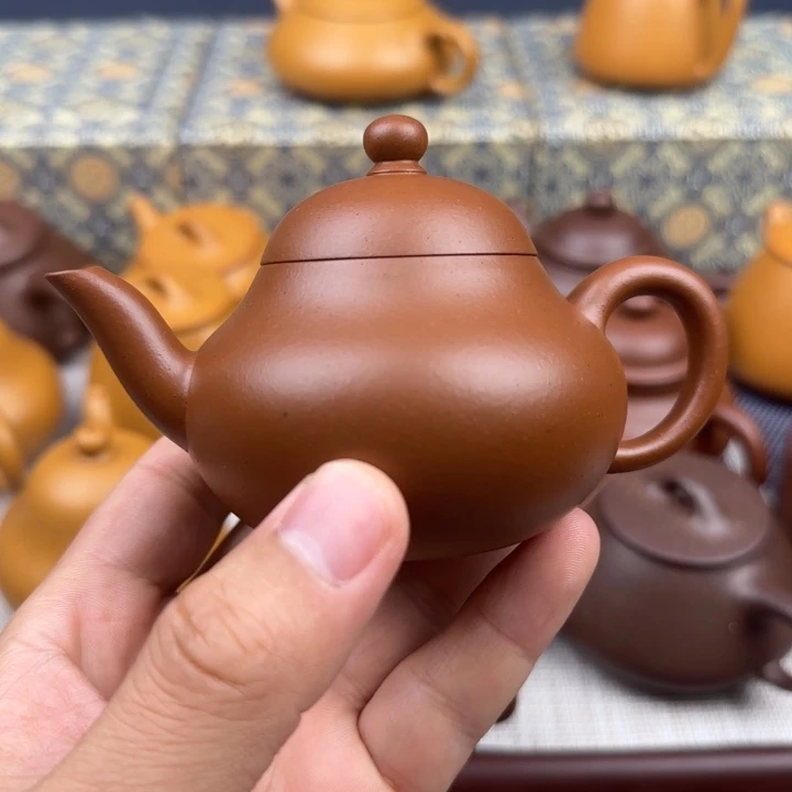 半***生茶壶紫砂小红泥零添加