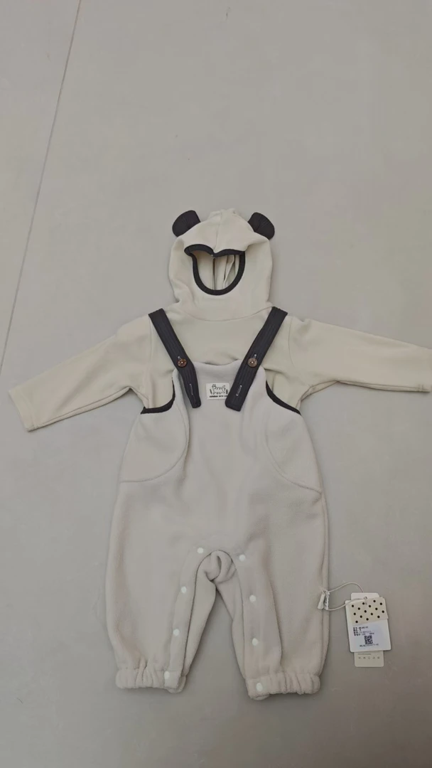 195-MML灰耳朵套装