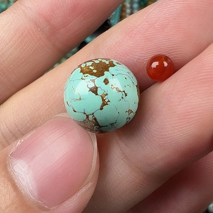 南红玛瑙未镶嵌配饰卡12.2