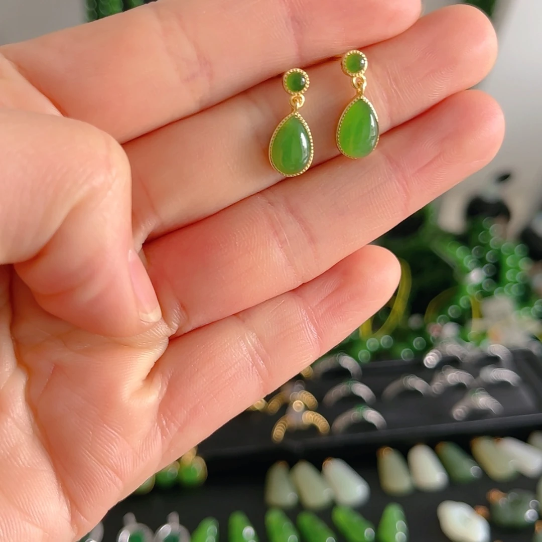 【闪购商品】和田玉颈饰银S925镶嵌