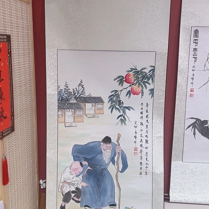 国画冯老师手绘作品