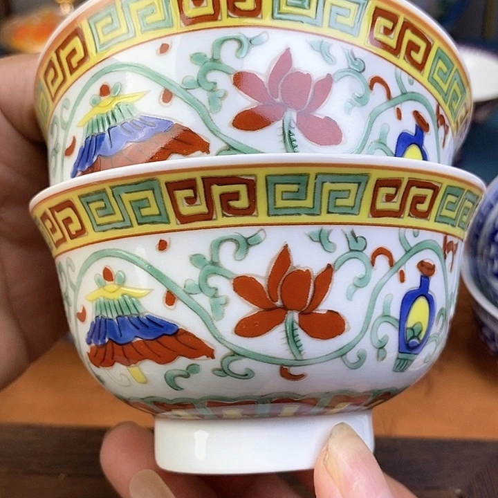景德镇陶瓷藏式茶碗