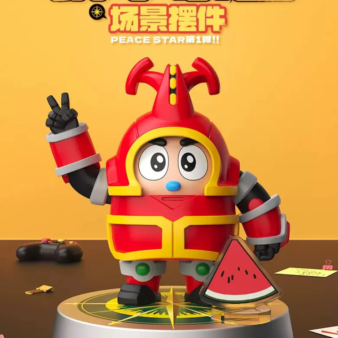 联宇动漫正版 铁甲小宝卡布达鲨鱼辣椒盲盒手办潮玩ABS滴胶