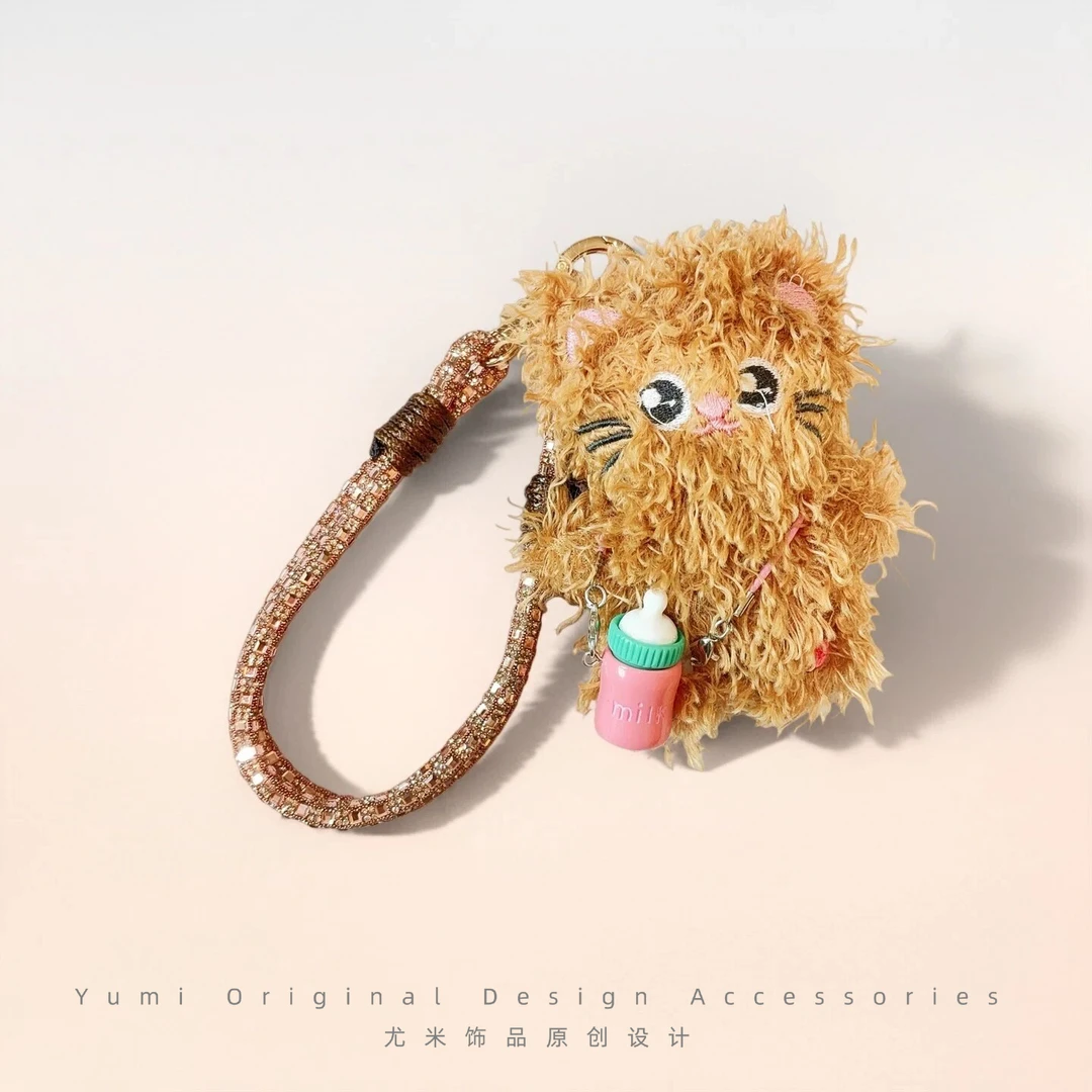 尤米原创设计手机链高端女款防丢手机挂链绳节日百搭礼物L2428