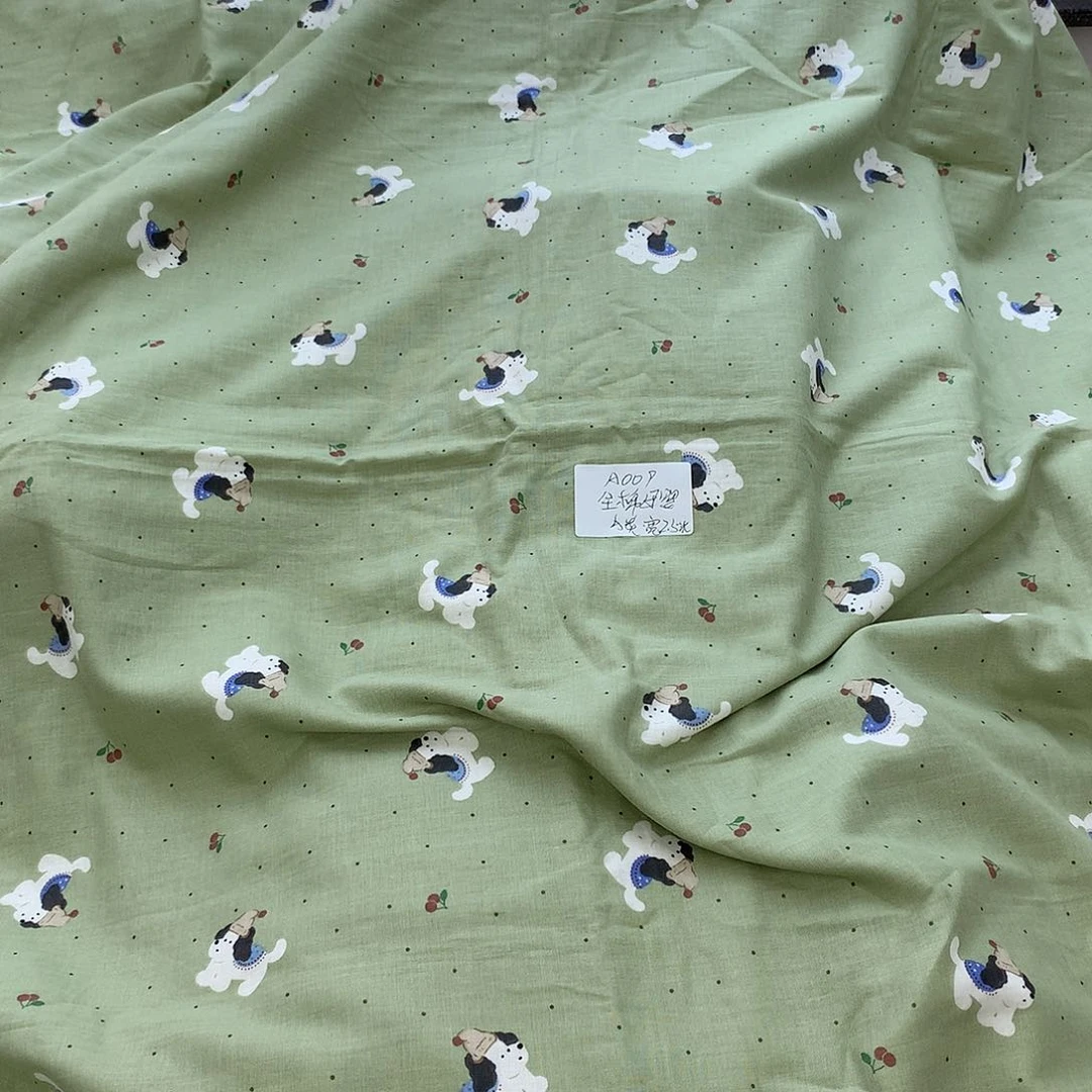 棉A009全棉母婴A类双层纱2.5米宽