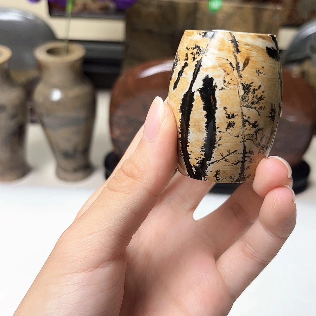 石材广西天然国画石