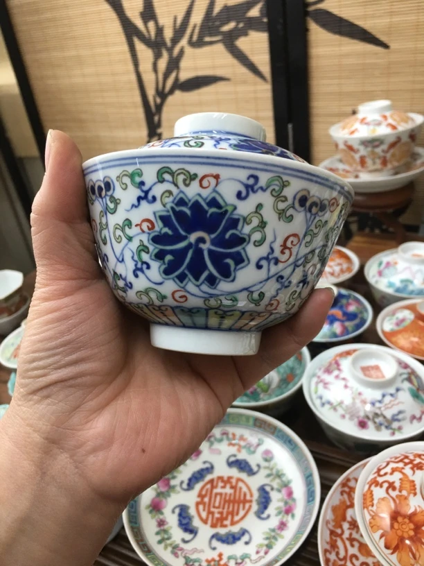 纯手工手绘小杯子